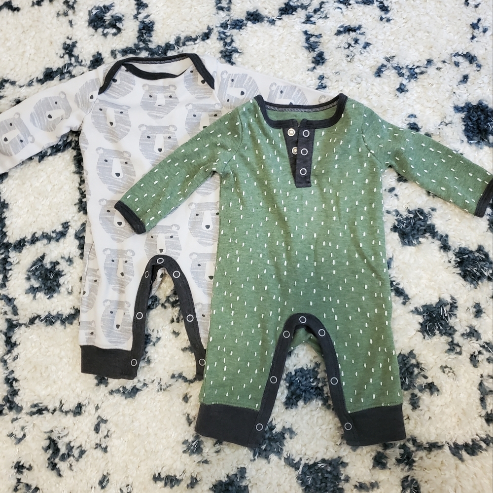 Cloud Island Rompers